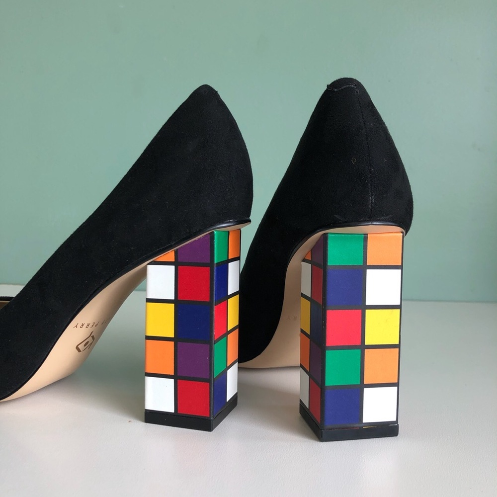 Katy Perry RUBIX CUBE high heels